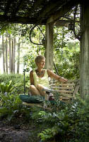 relax in the gardens at Linwood bed and breakfast